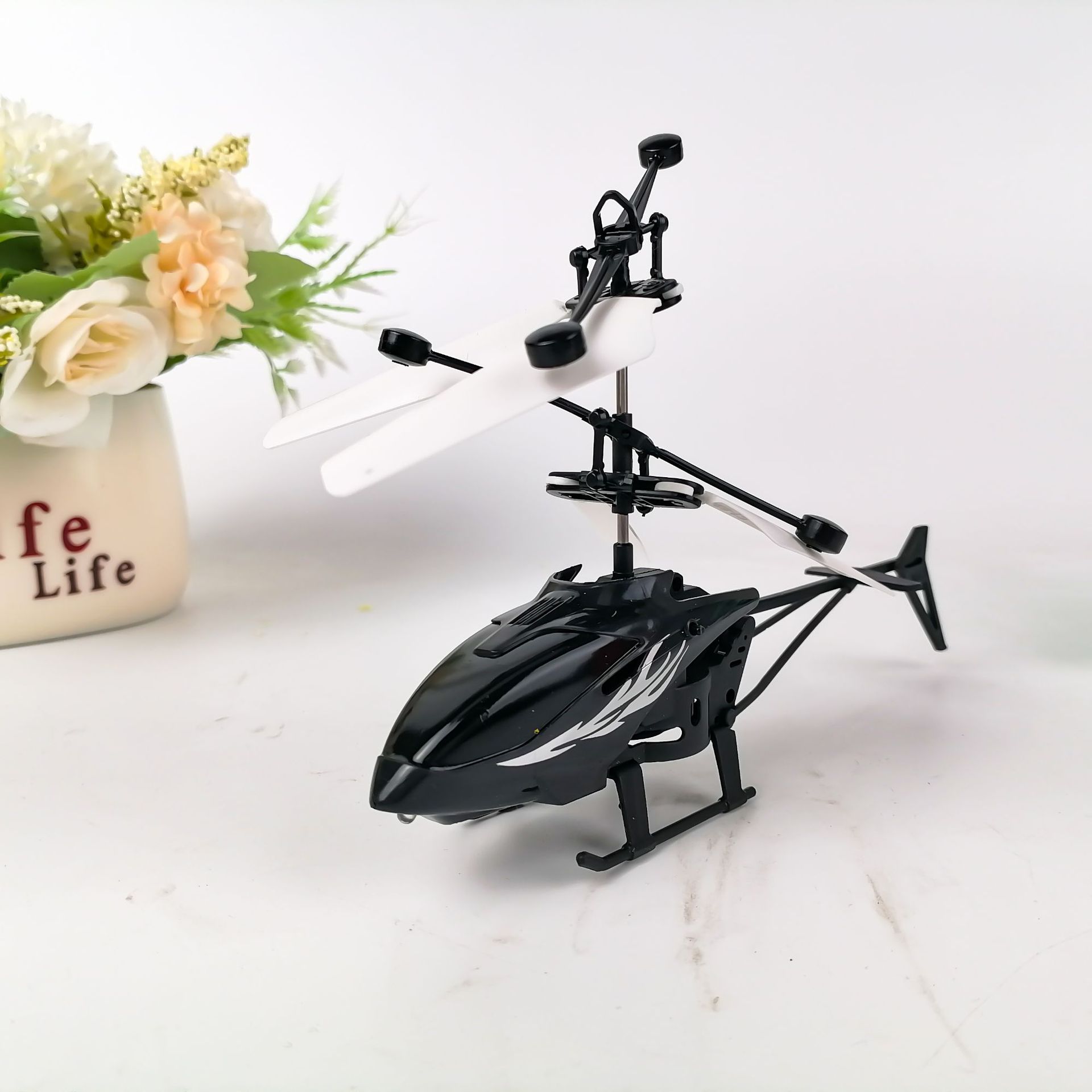 387 감응형 헬리콥터 (블랙)