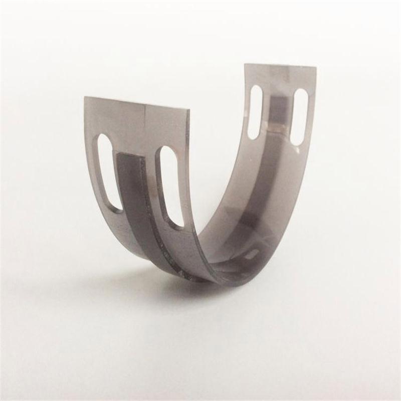 亚克力弧形板热弯异形曲面半圆圆弧透明有机玻璃U型激光切割加工