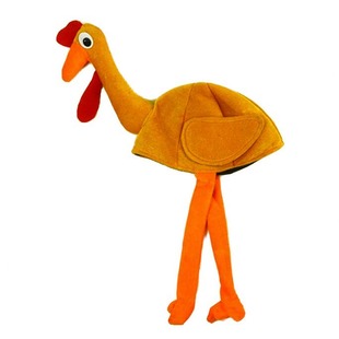 Cross-Border Hot Selling Thanksgiving Chicken Leg Turkey Hat Halloween European and American Carnival Turkey Hot Creative Funny Hat Outfit