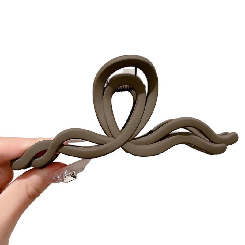 2025 nuevo clip de agarre de amor para mujer, gran volumen de cabello, horquilla, horquilla de tiburón de alta calidad, horquilla de tiburón, accesorios de principios de primavera