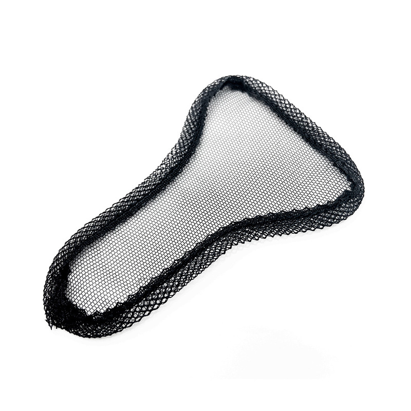 Top hair block mesh bottom hand-woven wig mesh bottom women's hair block wig bottom mesh hair block real hair hand-woven hair block mesh bottom