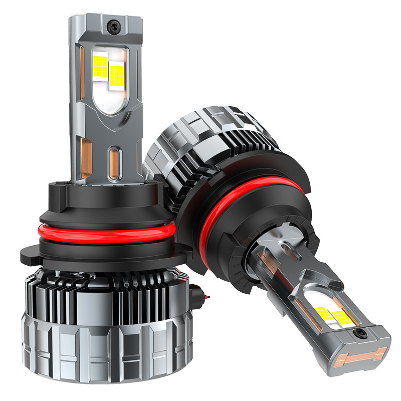 Nuevo 6 tubo de cobre de alta potencia 360W super brillante potencia ajustable LED delantero 9004 decodificado