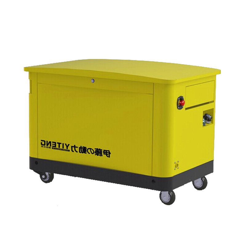 断电自启动10KW静音电启动3000转速净重230kg汽油发电机YT10REM