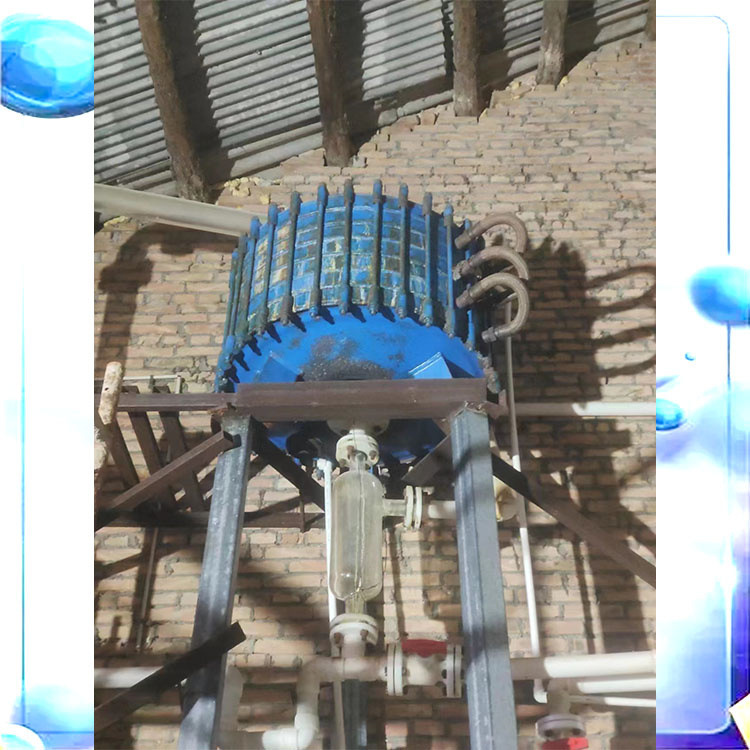 现货二手工业冷凝器 50平方搪瓷片冷热交换设备可现场试压