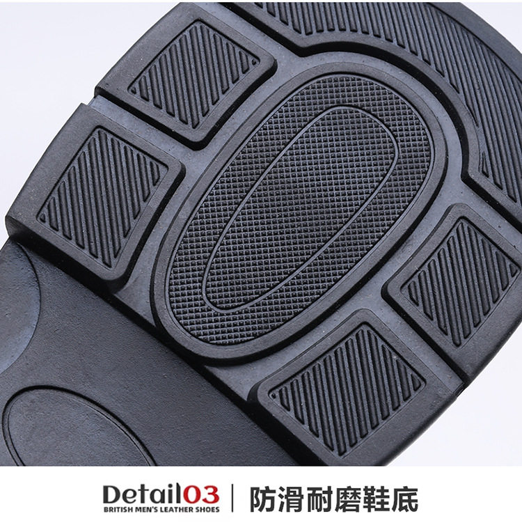 Giày da nam lười xỏ chân kiểu dáng thoải mái, đế bằng gót thấp 1–3 cm — Màu nâu, màu đen chi tiết 13