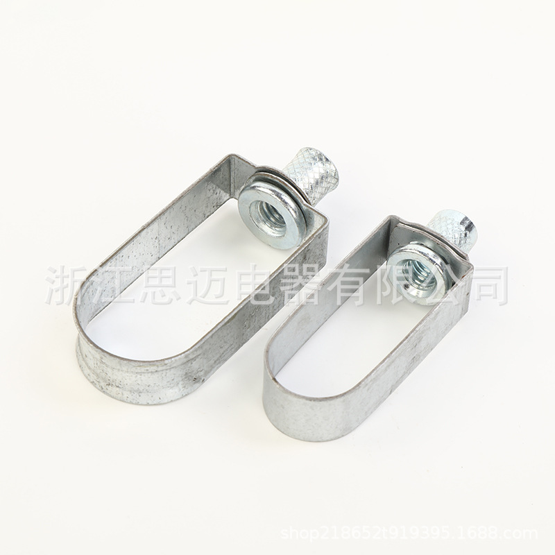 美标UL冲压梨形吊环美标管配件梨形吊环美标梨型管夹穿线管出口
