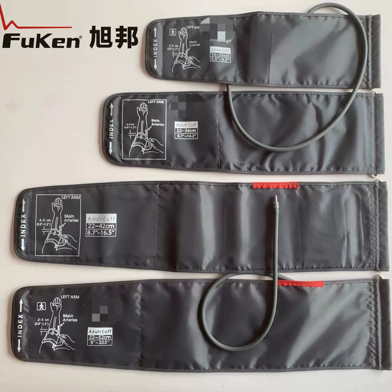 外贸出口 XL-L-M-S 通用血压计臂带 血压仪绑带 血压计配件