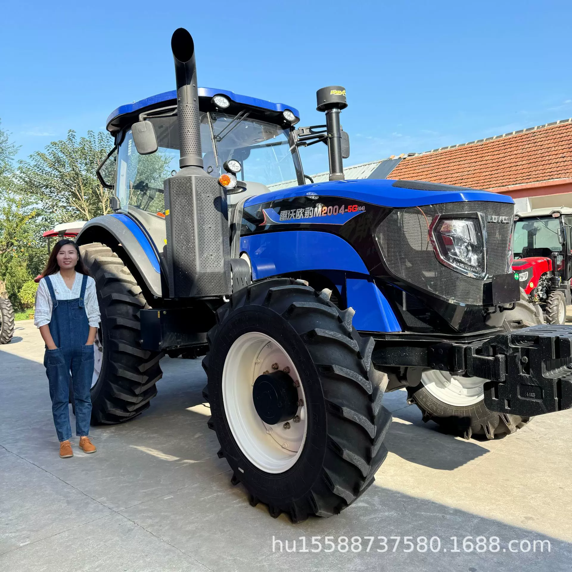 直补雷沃2004-5G大型拖拉机 四驱拖拉机 全新车雷沃1604-5G拖拉机