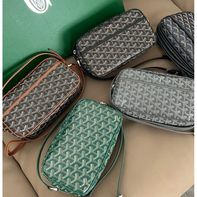High-Quality Goyard Goya Crossbody Shoulder Camera Bag Classic Unisex Mini Dog Tooth Small Lunch Box Bag