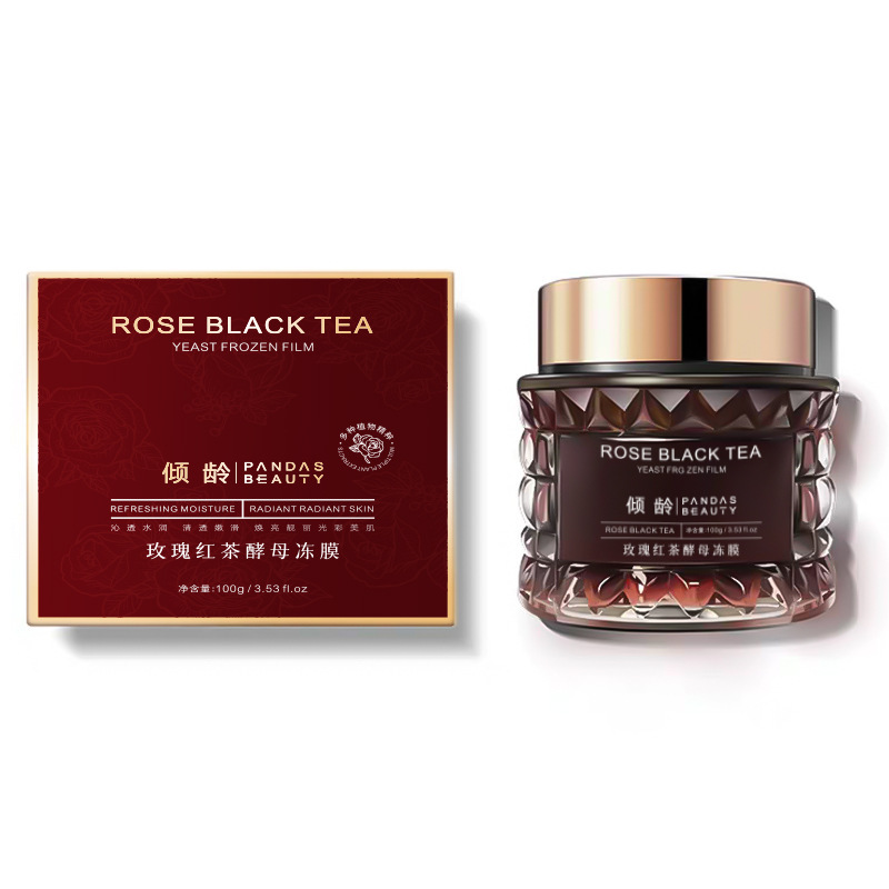 Red (black) tea contains rose