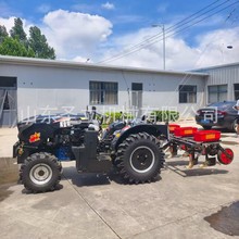 四驱四缸 804大棚王拖拉机 机身短小低矮窄 495涡轮增压发动机