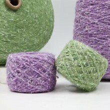 1/2.5NM羊毛雪花绒 夹花绒 5羊毛53腈纶7尼龙12粘胶22涤纶1氨纶