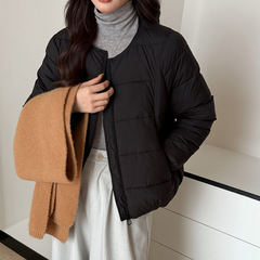 短款羽绒棉服女2025新款冬季韩版轻便棉衣小个子保暖休闲棉服外套