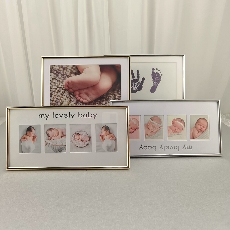 Clearance Sale: Creative Metal Photo Frame for Children, Newborn Baby Baby Hand and Foot Print Frame Clearance Sale: Creative Metal Photo Frame for Children, Newborn Baby Baby Hand and Foot Print Frame