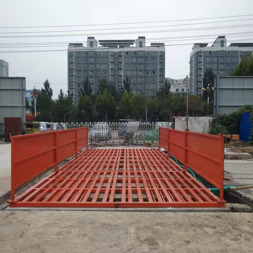 鲁鸿全自动建筑工地洗轮机 工程车辆洗车机 冲洗平台厂家