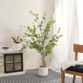 仿真绿植日式吊钟假树高级感室内家居装饰摆件大型落地马醉木盆栽