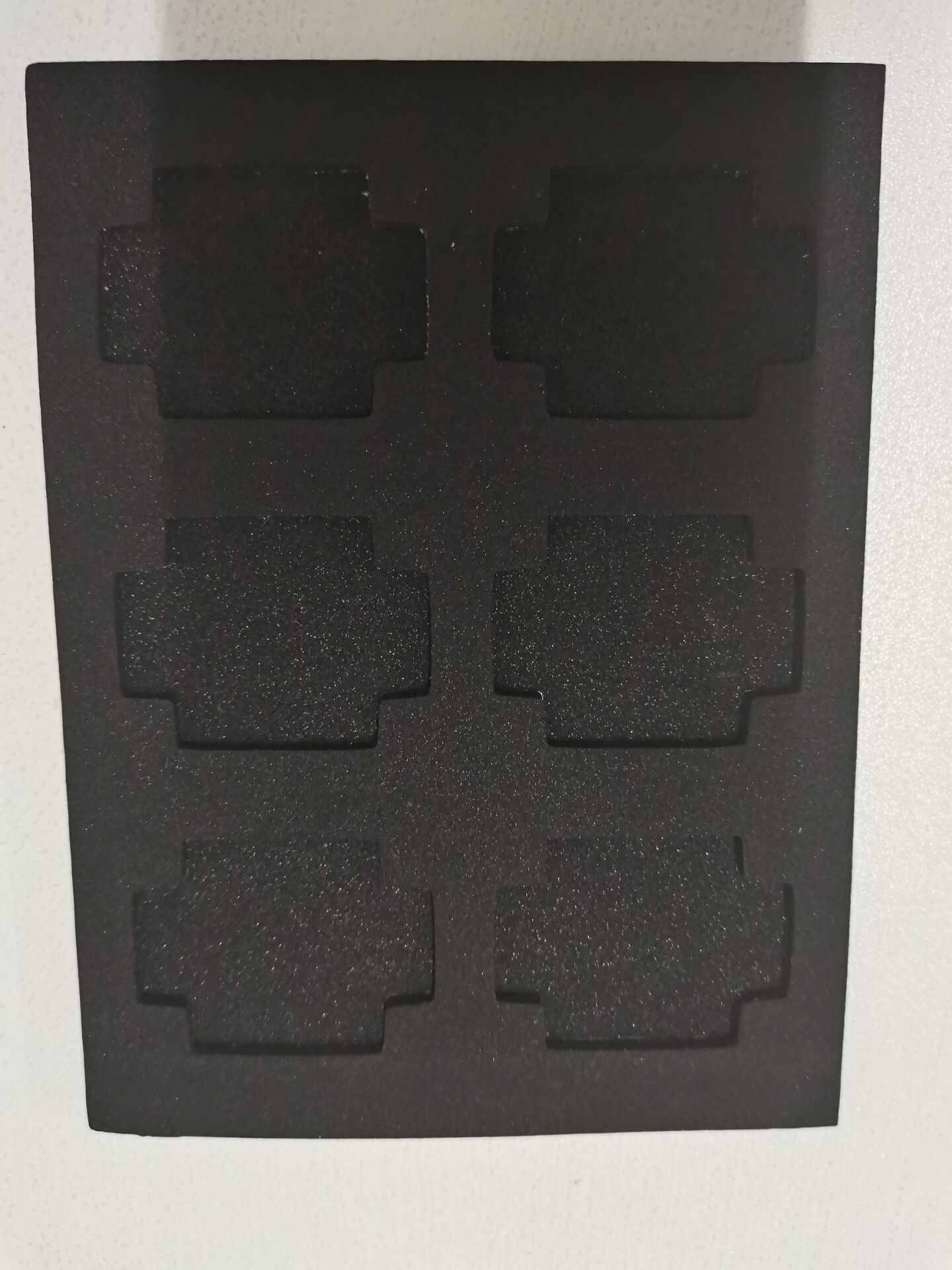 厂家供应黑色成型异形缓冲包装泡沫/黑色中密度海绵