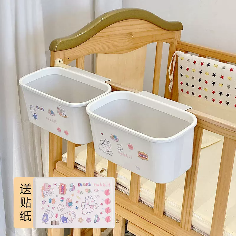 Hanging organiser for bed, storage system, fence, crib, storage box