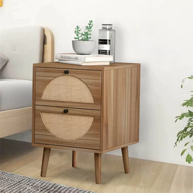 床头柜简约收纳家用小柜子现代卧室储物收纳柜亚马逊热销工厂批发