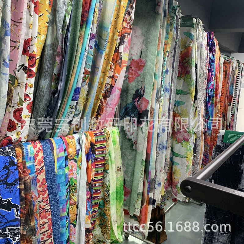 Produce . Digital printing Fabric Elastic force Single Sweatcloth Apparel fabrics Flower customization Starting from one meter