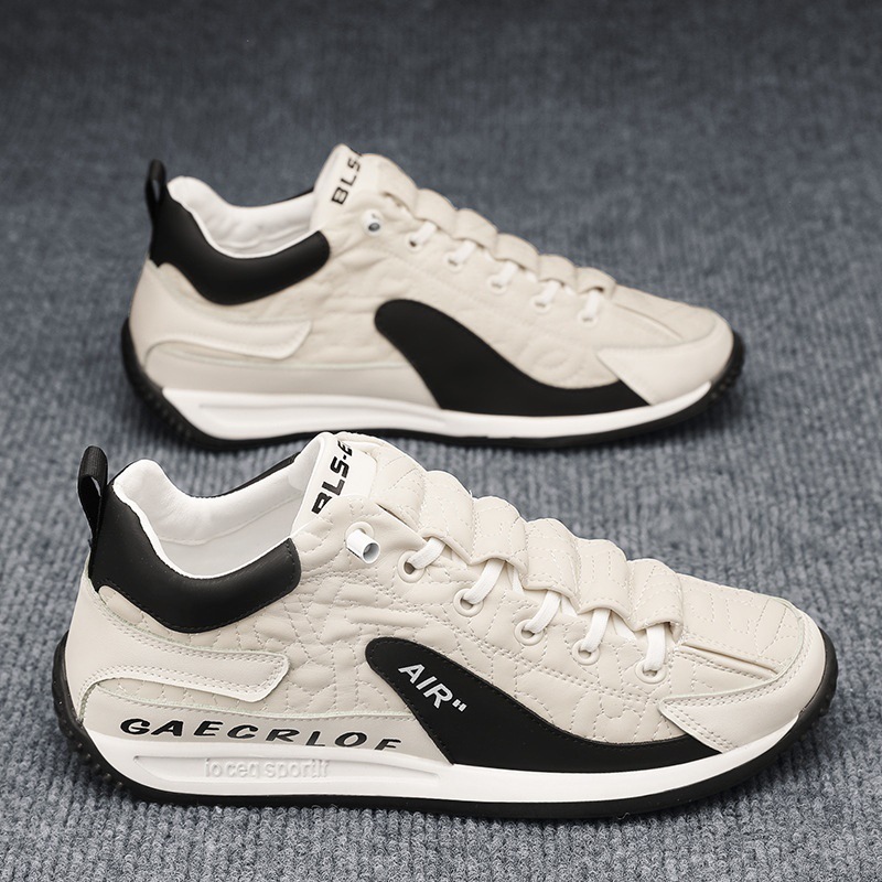 2023 Verano nuevos zapatos casuales de tela de seda de hielo de los hombres de moda Zapatos de argán del todo fósforo de los hombres transpirables deportes corriendo zapatos de moda