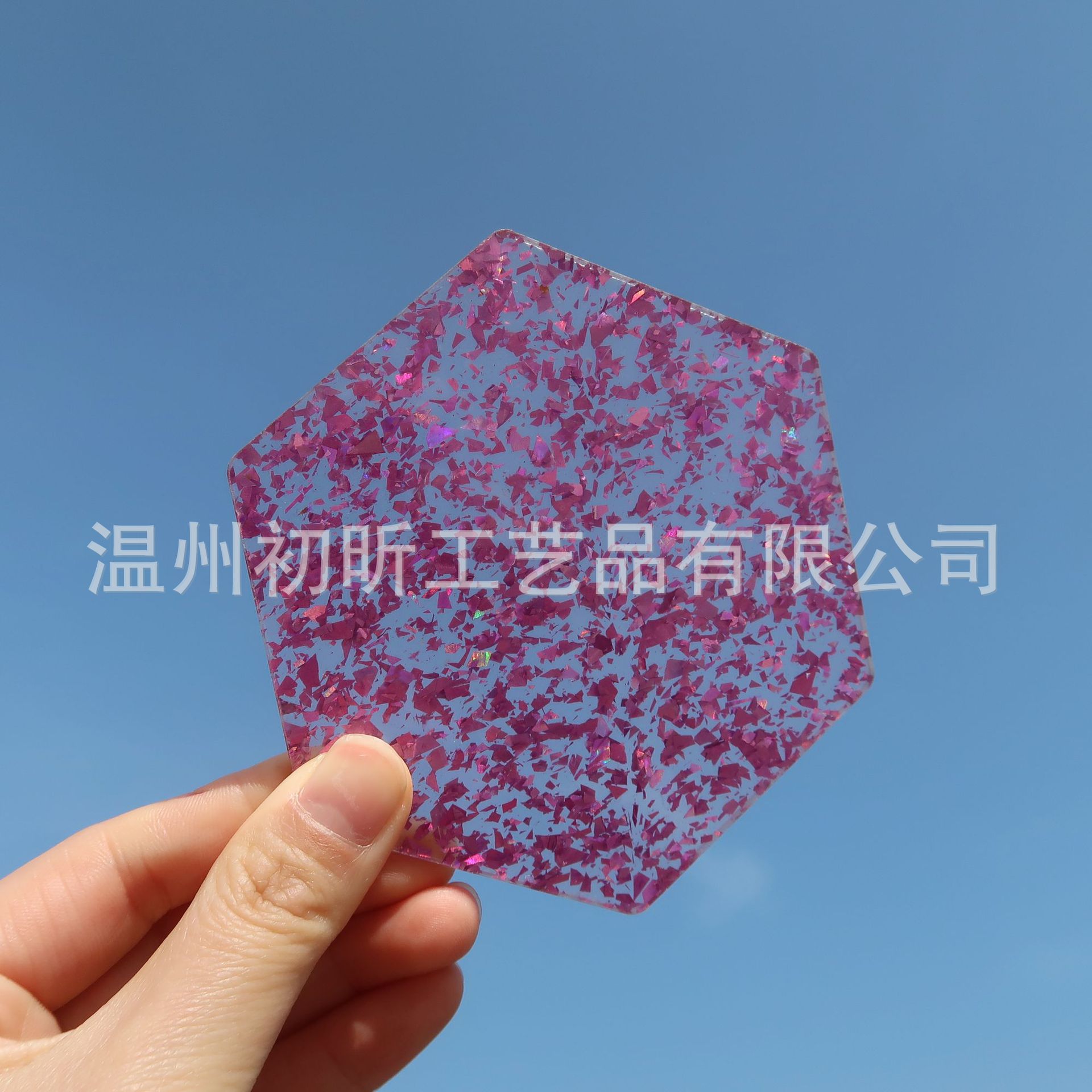 Xiaohong libro blogger mismo estilo de oro y plata lámina de acrílico posavasos ins europeo y americano Luz de lujo resina aislamiento pad hogar creativo