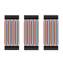 40P�Ű 10CM������ ��ɫ�ž� 2.54�_�� �m���arduino DIY�׼�