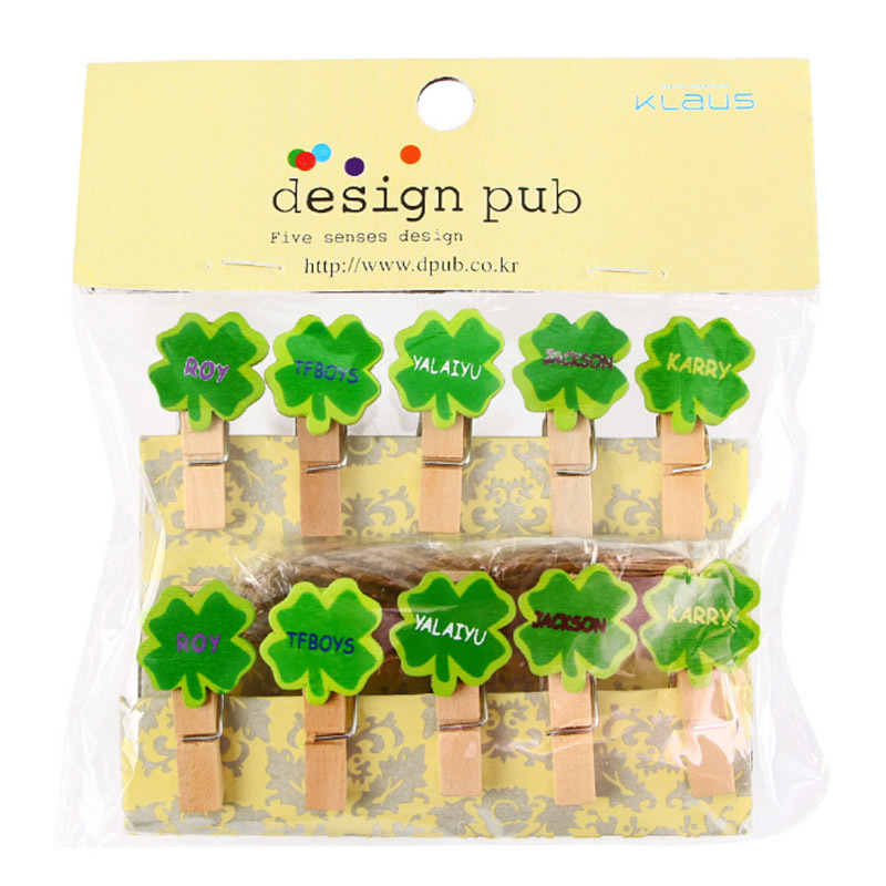 녹색 네잎 클로버