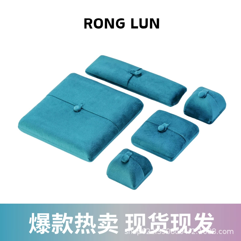 Элитная бархатная шкатулка для украшений с двойным открыванием, подарочная коробка для кулонов, колец, браслетов, ожерелий, жемчужных украшений