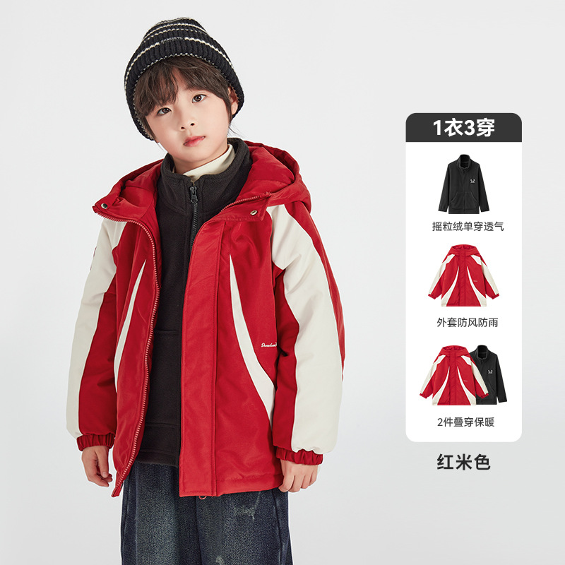 Muchos niños de algodón cortado abrigo colección impermeable otoño y invierno ropa de algodón de invierno para niños mayores