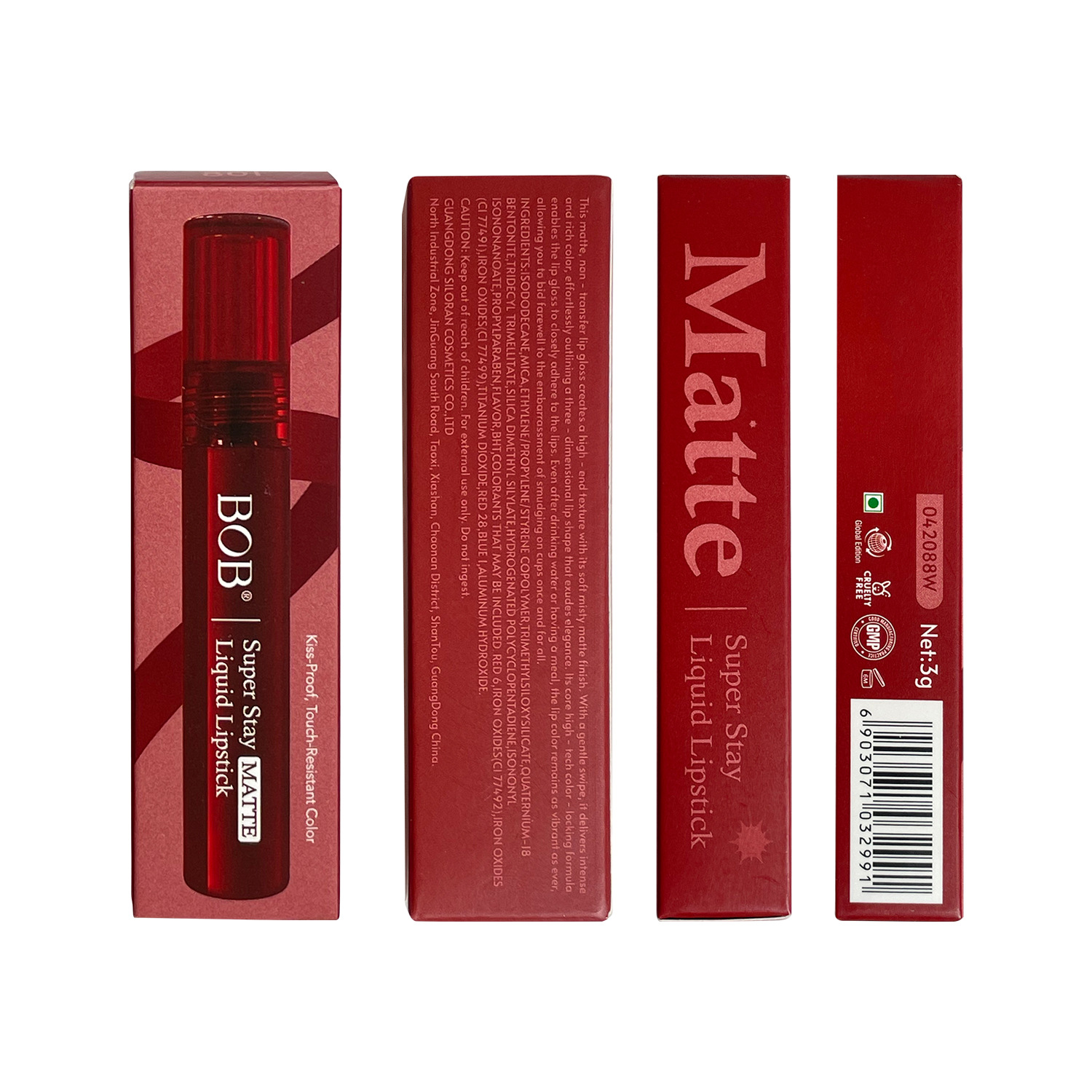 Gloss à lèvres mat velouté longue tenue couleur intense_voghion.com