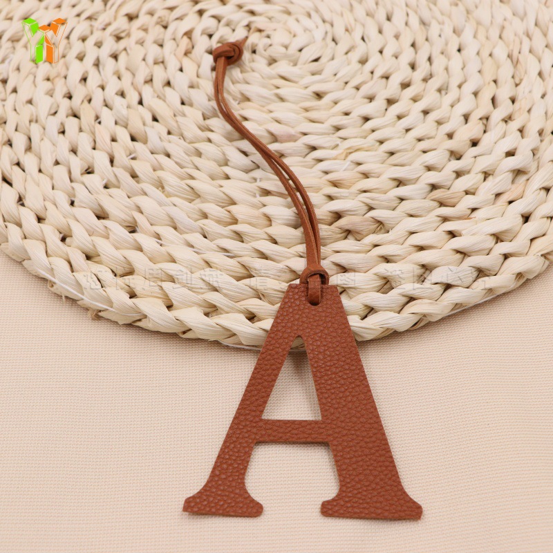 Pendant with letters