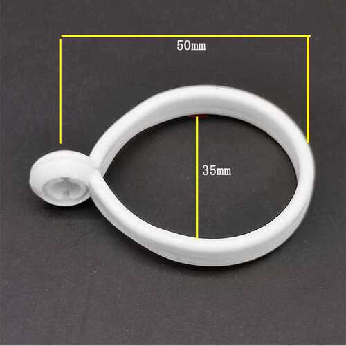 Curtain ring Roman rod live ring open ring hanging buckle ring hook shower curtain rubber ring ring hanging ring buckle live buckle