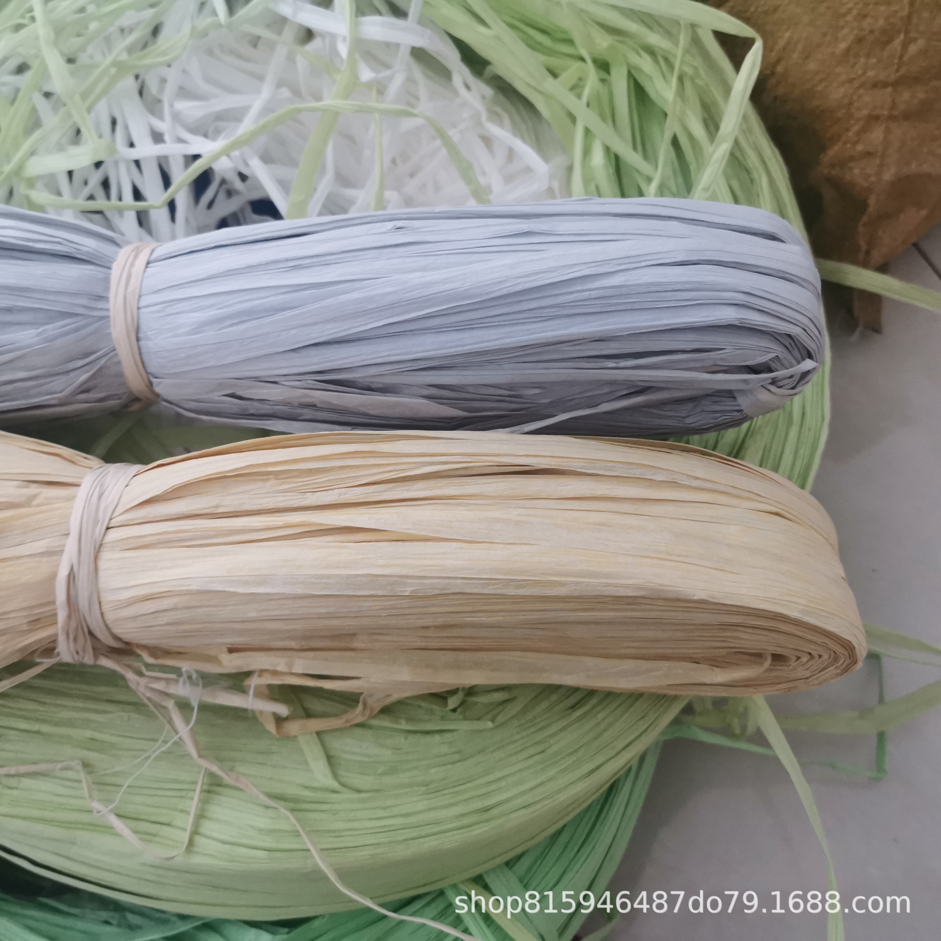 厂家供应批发拉拉草纸绳 DIY手工拉拉草  纸绳批发 拉拉草