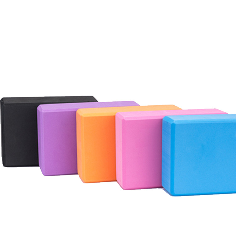 Venta directa de fábrica de alta densidad niños danza ladrillo EVA yoga ladrillo yoga accesorios de yoga danza fitness entrega de una sola pieza