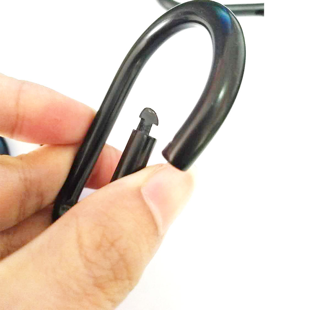 宠物钩圆形CNC球弹簧钩电泳黑登山扣 户外