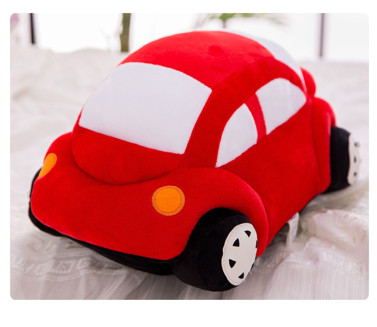 Simulation Cartoon Car Plush Toy Pillow Children's Birthday Gift Doll Sofa Ornaments Gift Doll Batch