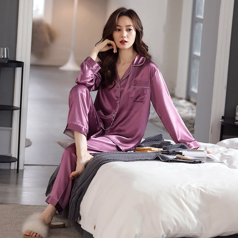 DM101-더블 롱 여성 우아한 퍼플