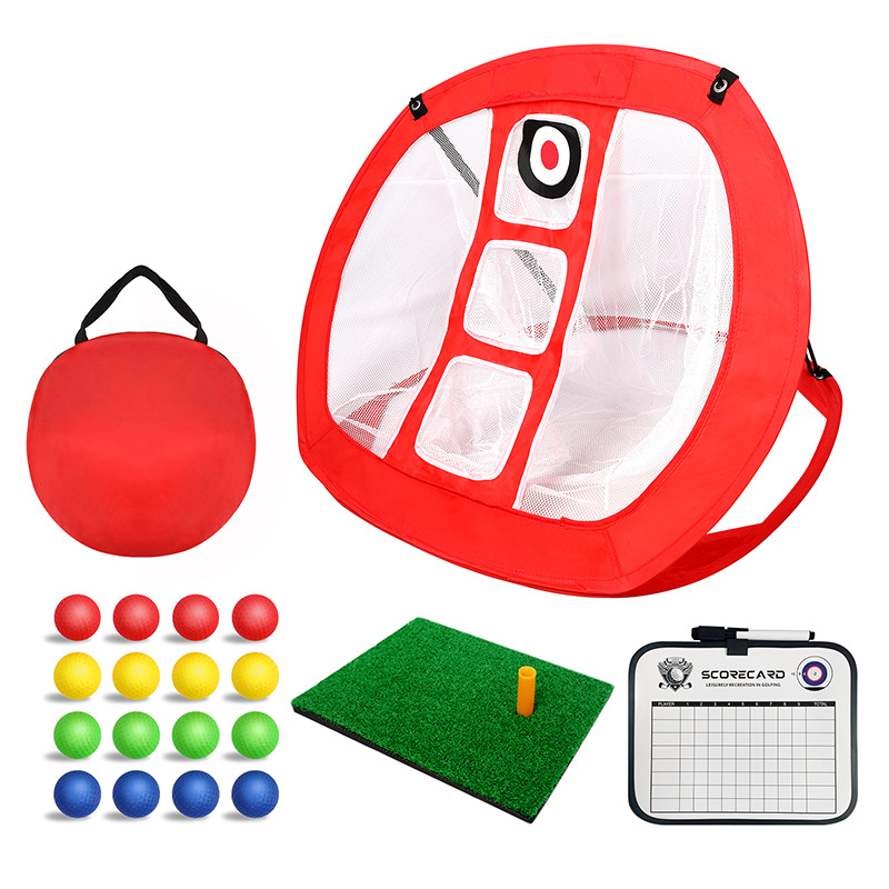 Venta caliente transfronteriza práctica de golf traje de red de corte Rod Net Golf Net plegable fuente de red fábrica al por mayor