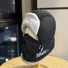 新款雷锋帽子男冬季保暖面罩电动防风雪护脖一体帽东北防寒棉帽女