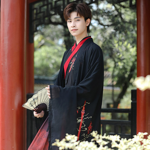 [Bianganhua] Hanfu male Chinese style martial arts style knight ancient style student son fairy class uniform suit