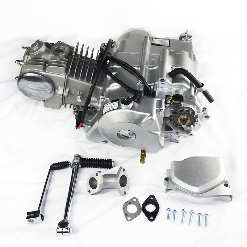 Aluminum Cylinder 150Cc Manual Clutch 4-Speed Off-Road Vehicle Gasoline Engine Monkey Bike Motorcycle Engine Off-Road Modification