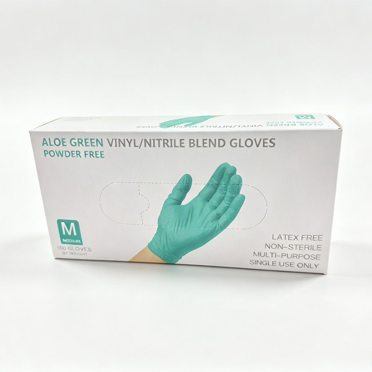 Guantes Desechables de Nitrilo Reforzados de Nitrilo Sintético Desechable para Industria