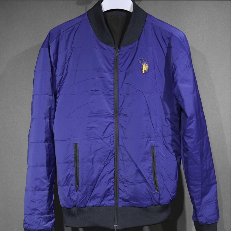 Jacket Coat Autumn and Winter Double-Sided Coach Style Football Casual Reversible Sports Retro Baseball Cotton Jacket Top Coat
