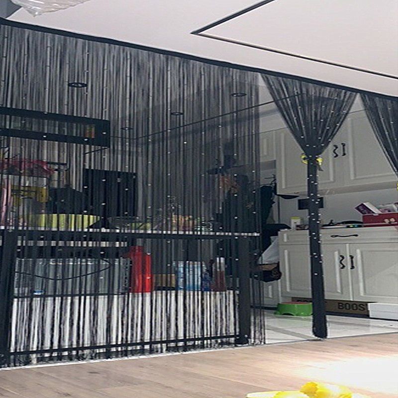 Linear Curtain with Crystal Beads, Bedroom Partition, Wedding Door Curtain, Living Room Tassel Curtain, Backdrop, Available for Cross-Border Shipping Linear Curtain with Crystal Beads, Bedroom Partition, Wedding Door Curtain, Living Room Tassel Curtain, Backdrop, Available for Cross-Border Shipping