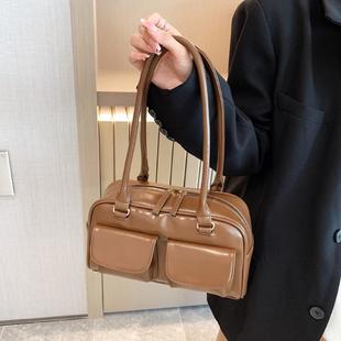 This year's popular bag 2024 new trend female summer and autumn versatile handbags Korean version of the red shoulder bag