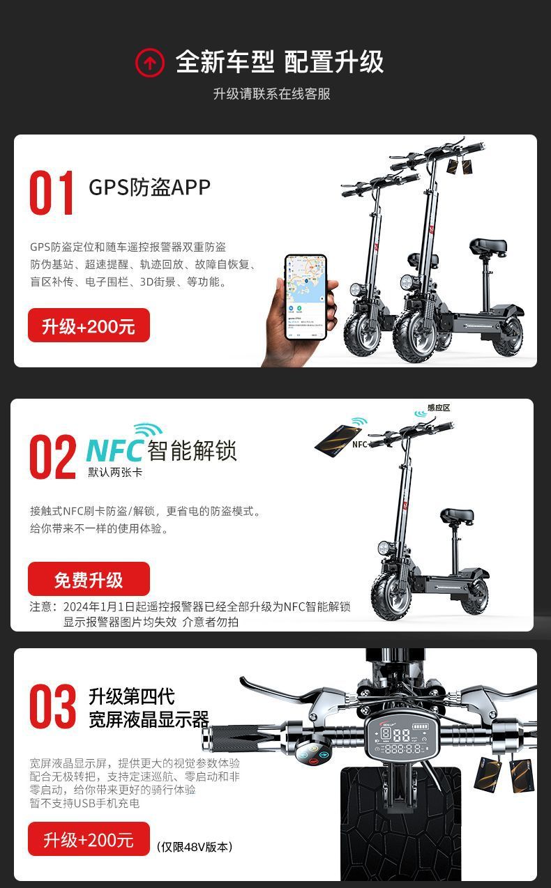 Adult Mini Electric Scooter for Commuting, Off-Road Folding Small Lithium Battery Electric Scooter