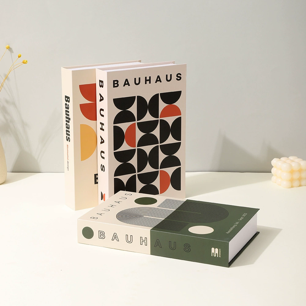 Креативные графические искусственные книжные украшения, художественный узор, поддельные книги, кафе, отель, дом, мягкие украшения, реквизит для фотографий