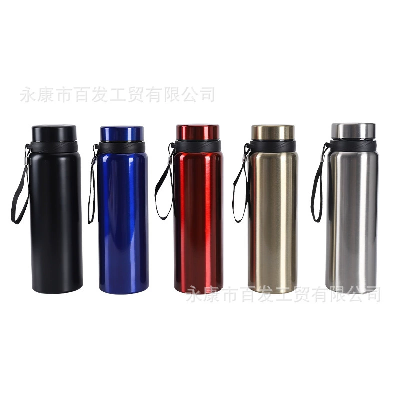 «(Cross-border trading), capacious glass stainless steel, convenient vacuum tea cup, stainless steel AISI 304»