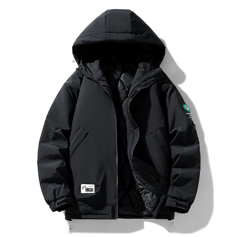 Осенняя и зимняя новая хлопчатобумажная одежда для мальчиков утолщена, свободная куртка, куртка, удобрение, увеличение контроля цены на хлопчатобумажную одежду 148